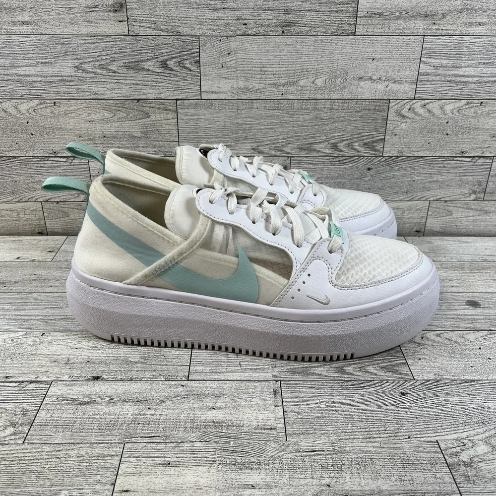 Nike Court Vision Alta‎ White Athletic Shoes CW6536-100 Women Size 9.5